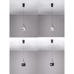 LUCES PARINAS LE44501/2 LED hanging lamp 9W, 717lm white, black