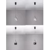 LUCES PARINAS LE44501/2 LED hanging lamp 9W, 717lm white, black