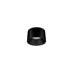 LUCES BAJO LE44264/5 ceiling lamp round black LED 3000K 2 sizes
