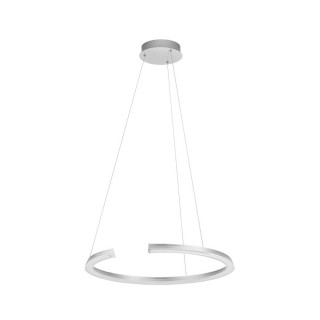 LUCES ORINOCO LE44530 hanging lamp silver, LED 48W, 3000K modern