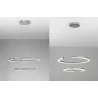 LUCES ORINOCO LE44531 modern LED hanging lamp 70W, 3000K, silver