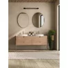 LUCES JUSTO LE44300/1/2/3 LED bathroom wall lamp 3000K white/black IP44