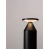LUCES VISTA LE73609/10 czarny słupek zewnętrzny LED IP65, 2 wysokości