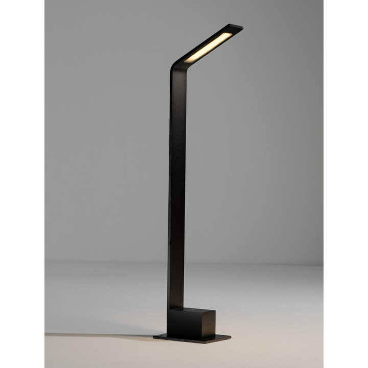 LUCES METAN LE73611/2 LED garden lamp, black, IP65, 2 sizes