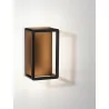 LUCES METAN LE73683 czarny kinkiet LED IP65 9W 3000K zewnętrzny