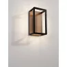 LUCES METAN LE73683 czarny kinkiet LED IP65 9W 3000K zewnętrzny