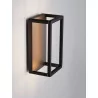 LUCES METAN LE73683 black LED wall lamp IP65 9W 3000K outdoor
