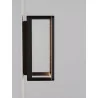 LUCES METAN LE73683 czarny kinkiet LED IP65 9W 3000K zewnętrzny