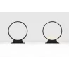 LUCES BABASAC LE73613/4 round LED garden lamp, black, IP65 3000K