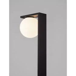 LUCES SAENZ LE73615/6 lampa ogrodowa LED, czarna, IP65, 2 rozmiary