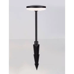 LUCES UBATE LE73626/7/8 czarna lampa stojąca lub wbita LED 3 wysokości