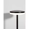 LUCES UBATE LE73626/7/8 black floor or recessed LED lamp, 3 heights