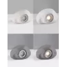 LUCES NEGRO LE73636/7 lampa zewnętrzna IP65, biały, czarny, GU10