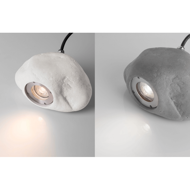 LUCES NEGRO LE73636/7 lampa zewnętrzna IP65, biały, czarny, GU10