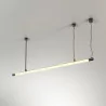 AQFORM PIPER LED 230V 59936/7 podłużna nowoczesna lampa wisząca LED