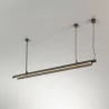 AQFORM PIPER LED 59936/7 zwieszany 2 długości, regulacja barwy, IP20
