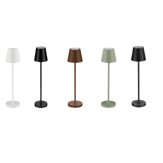 LUCES TERCERO LE73656/7/8/9/50 lampa biurkowa LED 5 kolor&oacute;w IP54 3000K