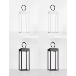 LUCES VINTO LE73662/3 portable LED table lamp IP54 white, black