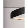 LUCES SATIPO LE44470/1 lampa wisząca LED 60/80 cm, czarno-złota