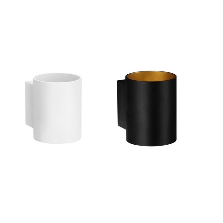 LUCES SALAS LE44376/7 wall lamp white, black aluminum G9 bulb