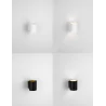 LUCES SALAS LE44376/7 kinkiet biały, czarny aluminiowy żarówka G9