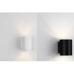 LUCES SALAS LE44376/7 wall lamp white, black aluminum G9 bulb