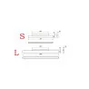 LOONARI MiniLINE STRIPE S, L liniowa lampa do szyny magnetycznej 48V