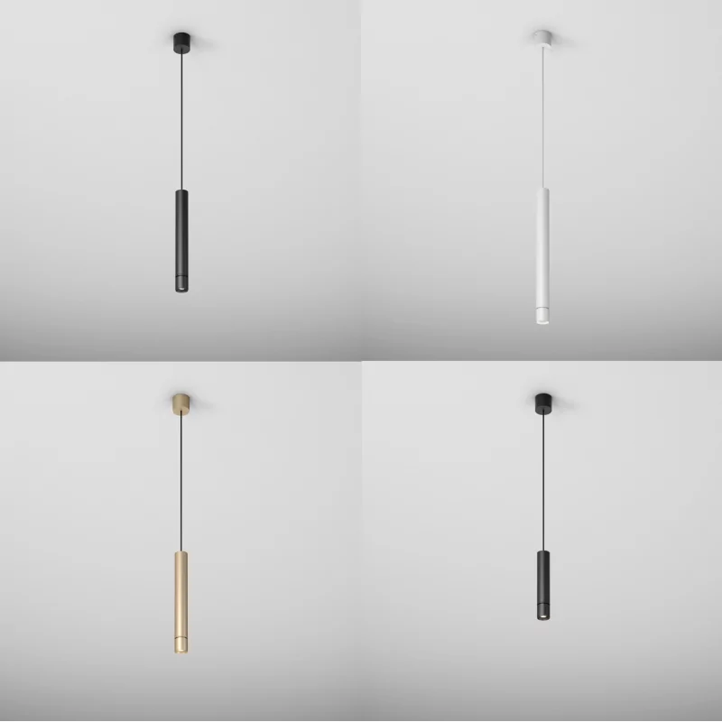 AQFORM PET mini rift LED suspended, hanging in the form of a tube, 4 colors