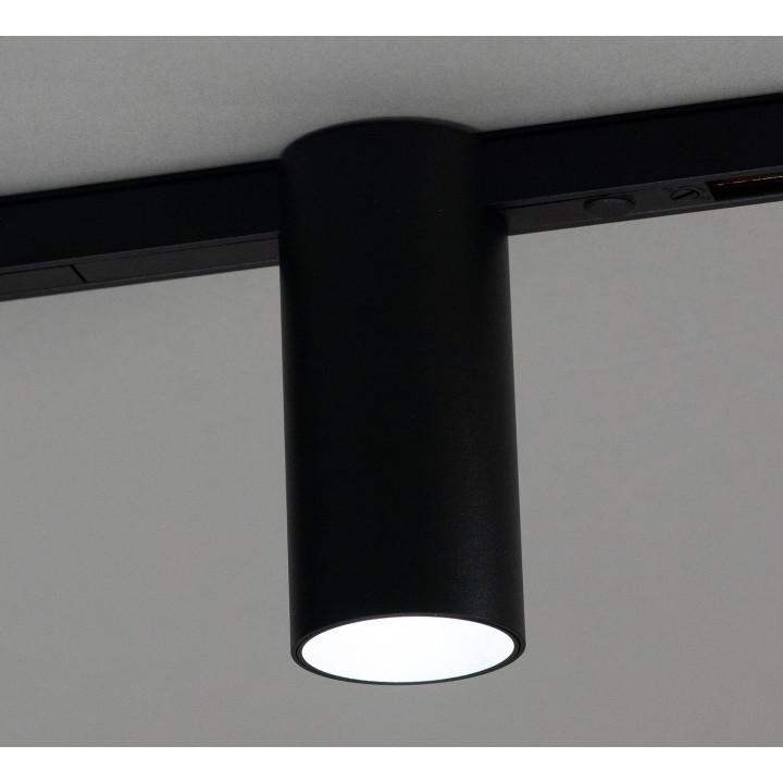 LOONARI MiniLINE POINT RO LED 10W white, black magnetic surface track