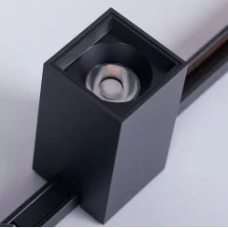LOONARI MiniLINE POINT SQ LED 10W biała, czarna do szyny natynkowej