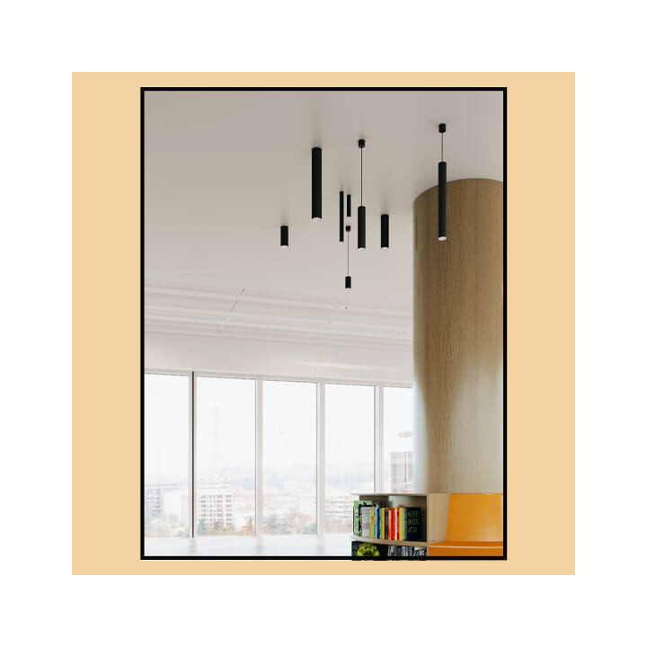 AQFORM PET midi rift LED natynkowy 71217 tuba sufitowa 20-100cm