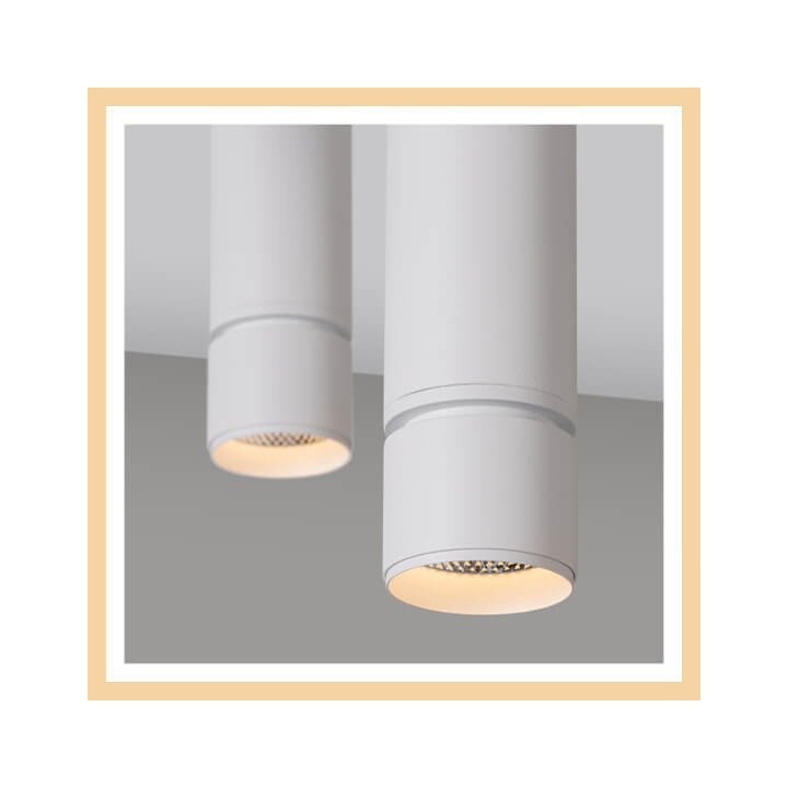 AQFORM PET midi rift LED natynkowy 71217 tuba sufitowa 20-100cm