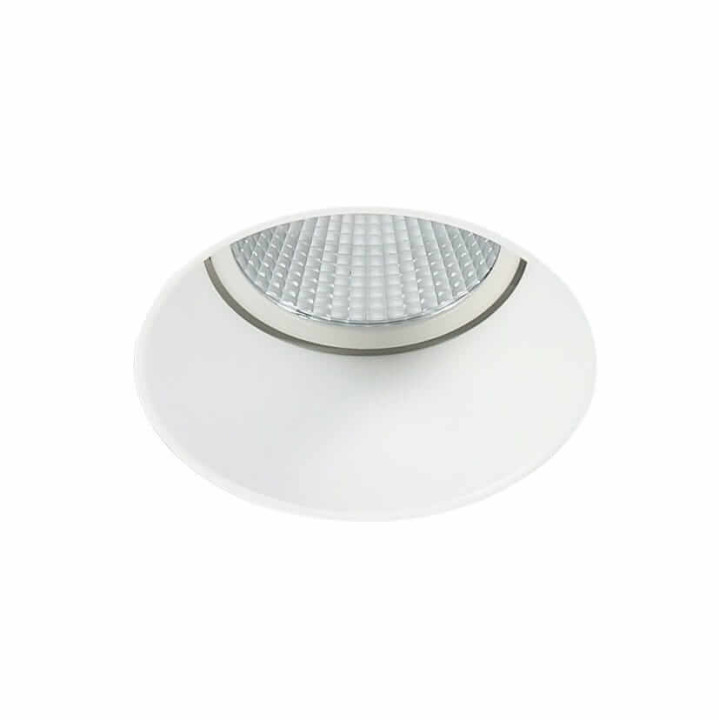 SLED TRIMLESS 54016 oprawa podtynkowa GU10 10W aluminium, biały/czarny