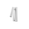 SLED kinkiet do czytania LED 3000K regulowany USB biały, czarny