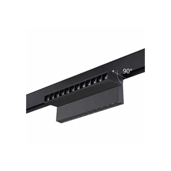 SLED MINI POINTS MOVE DOTS multitrack white, black LED 24W