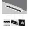 SLED ZANO ruchoma oprawa wpuszczana LED 10W/20W/30W 3000K IP20