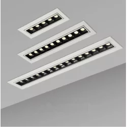SLED ZANO ruchoma oprawa wpuszczana LED 10W/20W/30W 3000K IP20