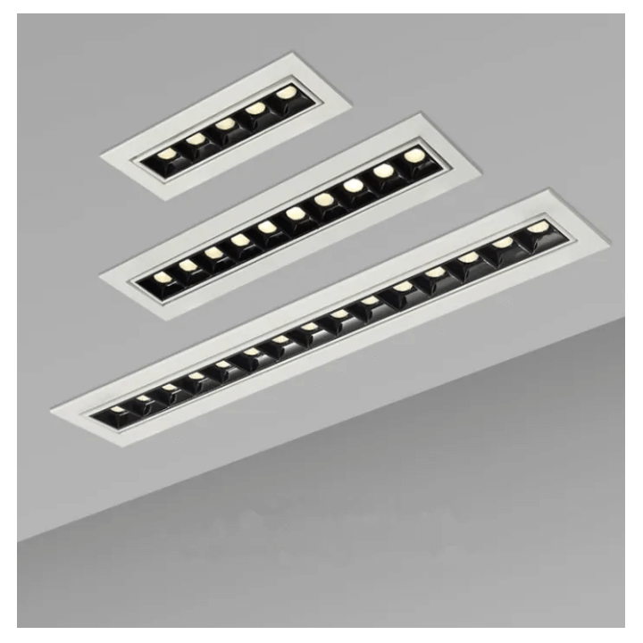 SLED ZANO ruchoma oprawa wpuszczana LED 10W/20W/30W 3000K IP20