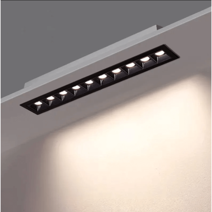 SLED ZANO ruchoma oprawa wpuszczana LED 10W/20W/30W 3000K IP20