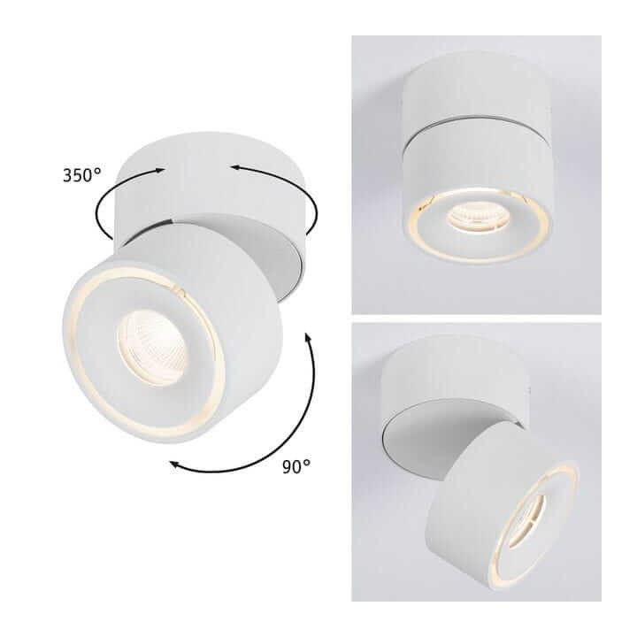 SLED SPIRCLE BROKEN adjustable LED ceiling spotlight 12W IP20