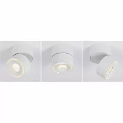 SLED SPIRCLE BROKEN regulowany reflektor sufitowy LED 12W IP20