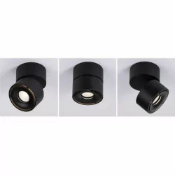 SLED SPIRCLE BROKEN regulowany reflektor sufitowy LED 12W IP20