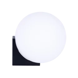Bathroom wall lamp LOONARI LONNA IP44 black LED 5W 3000K