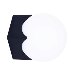 Kinkiet łazienkowy LOONARI PERLO IP44 czarny LED 5W 3000K