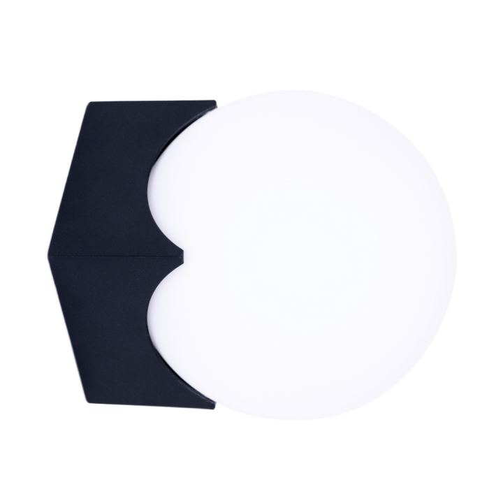 Bathroom wall lamp LOONARI PERLO IP44 black LED 5W 3000K