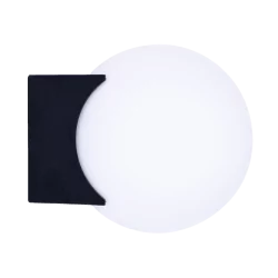 Bathroom wall lamp LED PERLO IP44 black
