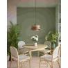 MAXlight Kyoto P0549 interior hanging lamp brown wood E27