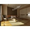 MAXLIGHT SAPHIR P0392 lampa wisząca LED 13W, chrom, 1300lm, 3000K IP20