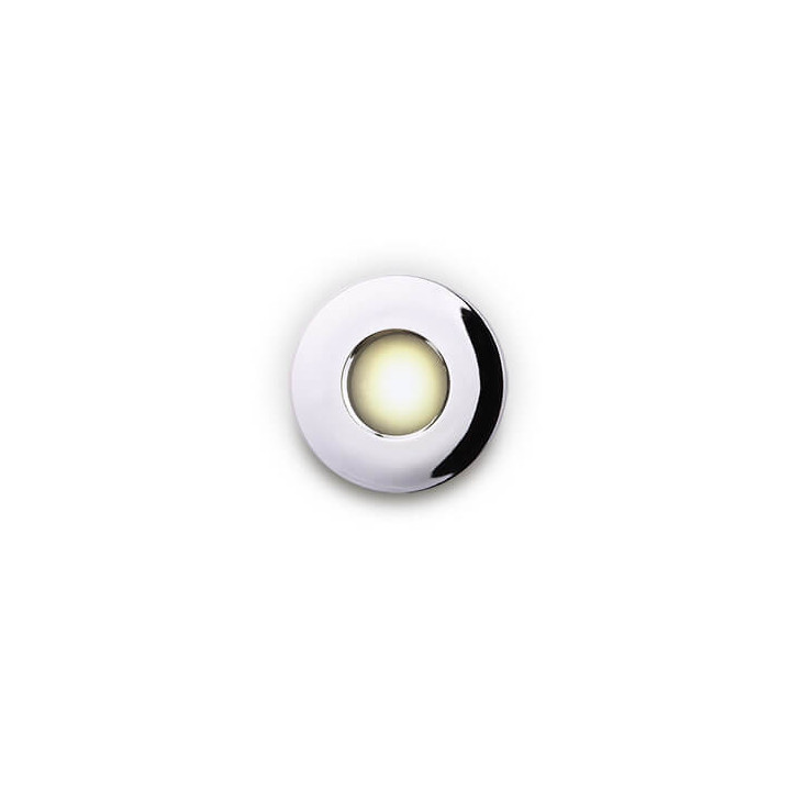 MAXLIGHT Aqua H0045 oprawa podtynkowa MR16 chrom IP65 metal 35W 12V