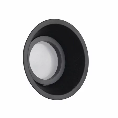 Maxlight Deep H0111 czarna oprawa wpuszczana GU10 50W, IP20, 230V Maxlight Deep H0111 czarna oprawa wpuszczana GU10 50W, IP20, 230V